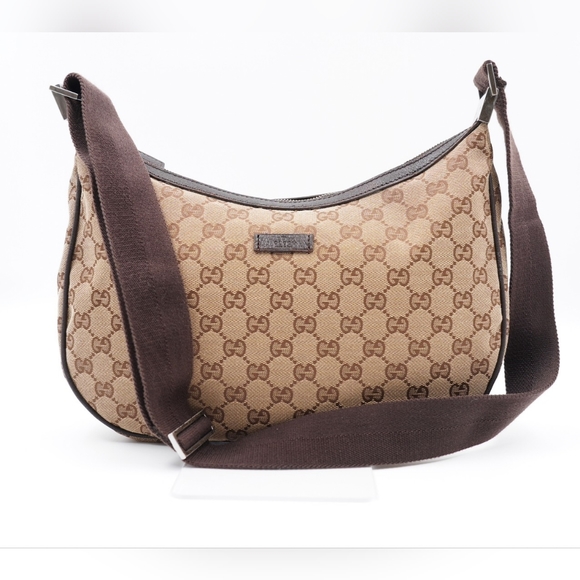 Gucci Handbags - Q56❤️ GUCCI Monogram Half Moon Hobo